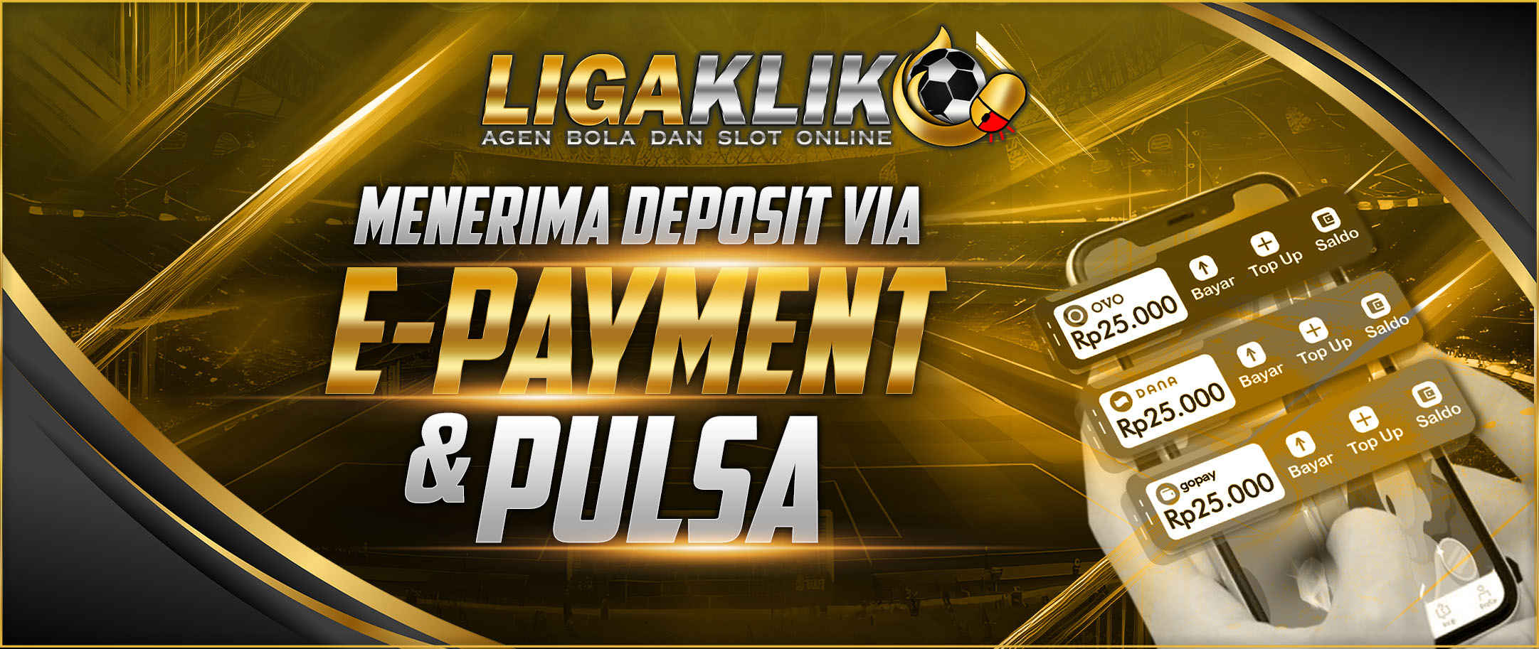 Deposit Pulsa & E-Wallet